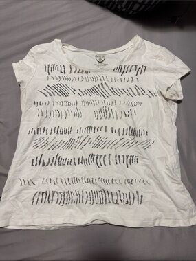 Zenergy White Short-Sleeve Graphic Tee - Women
